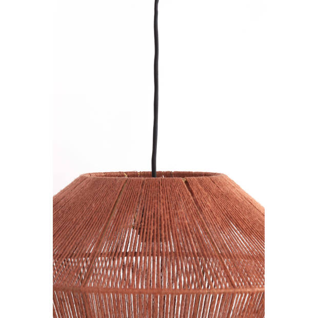 Light & Living - Hanglamp FUGIA - Ø50x33.5cm - Rood