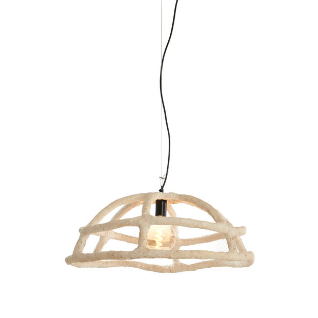 Light & Living - Hanglamp PORILA - Ø70x38cm - Bruin