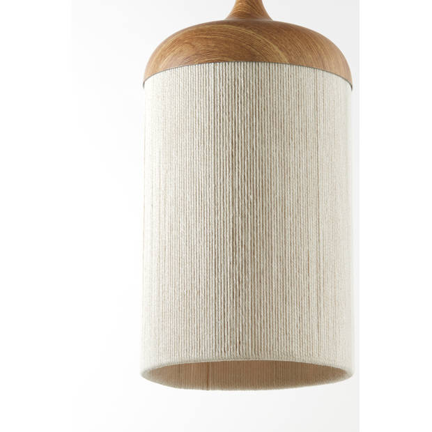 Light & Living - Hanglamp DANIA - 90x22x32cm - Bruin