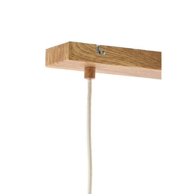 Light & Living - Hanglamp DANIA - 90x22x32cm - Bruin