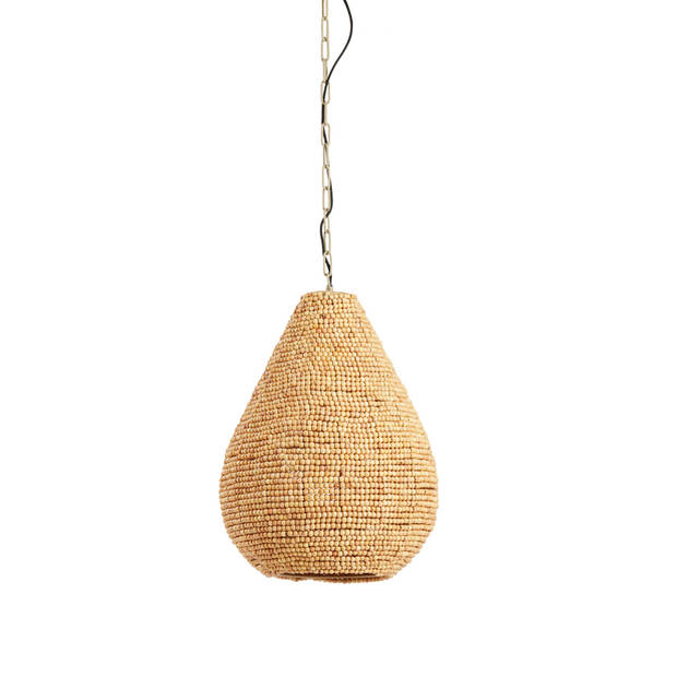 Light & Living - Hanglamp KABINDA - Ø31x39cm - Bruin