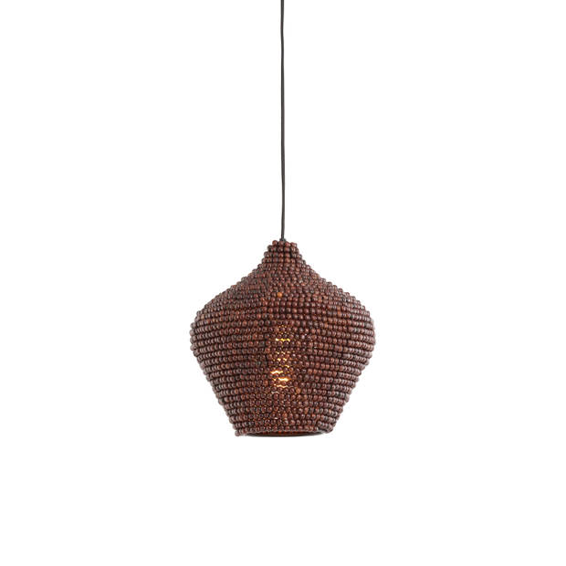 Light & Living - Hanglamp KALENGA - Ø28x30cm - Bruin