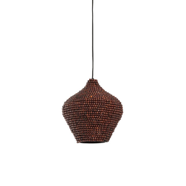 Light & Living - Hanglamp KALENGA - Ø28x30cm - Bruin