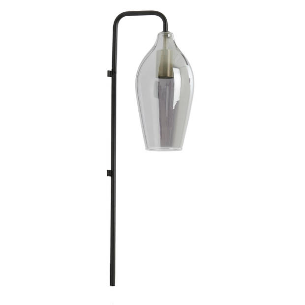 Light & Living - Wandlamp LUKARO - 28x20x65cm - Grijs