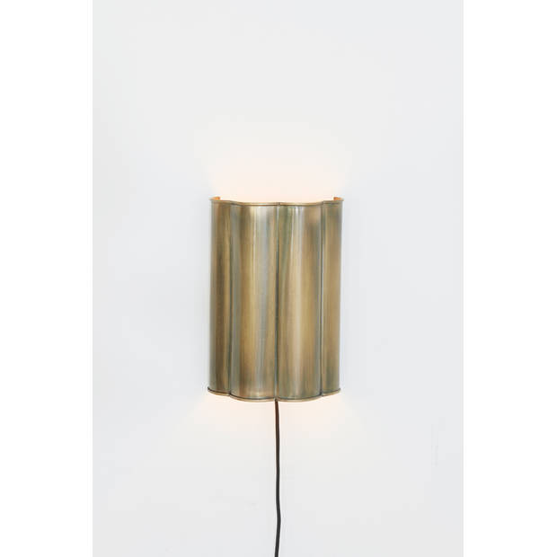 Light & Living - Wandlamp FRINGE - 21x11.5x30.5cm - Brons