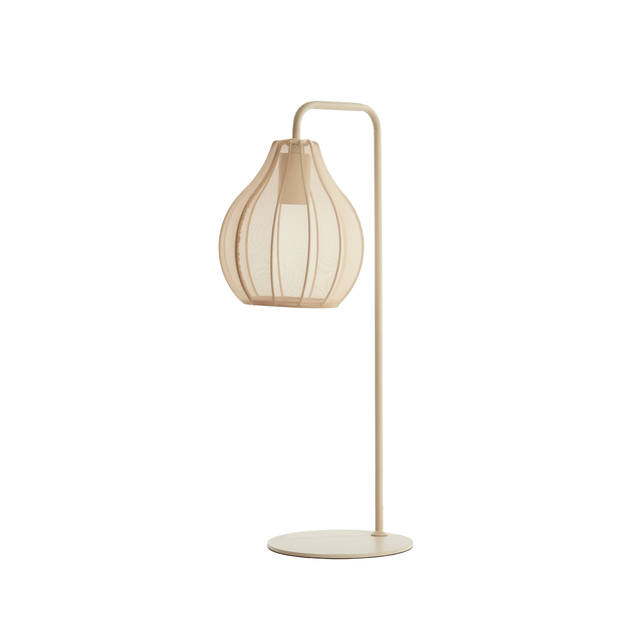 Light & Living - Tafellamp ELATI - Ø20x60.5cm - Bruin