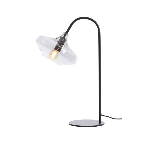 Light & Living - Tafellamp SOLNA - 31x22x50cm - Zwart