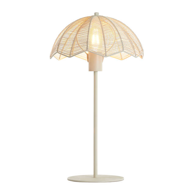 Light & Living - Tafellamp ESPELO - Ø30x53cm - Wit