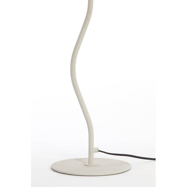 Light & Living - Tafellamp ELIMO - Ø25x67cm - Wit