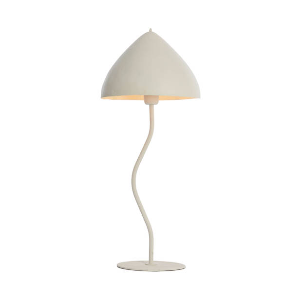 Light & Living - Tafellamp ELIMO - Ø25x67cm - Wit