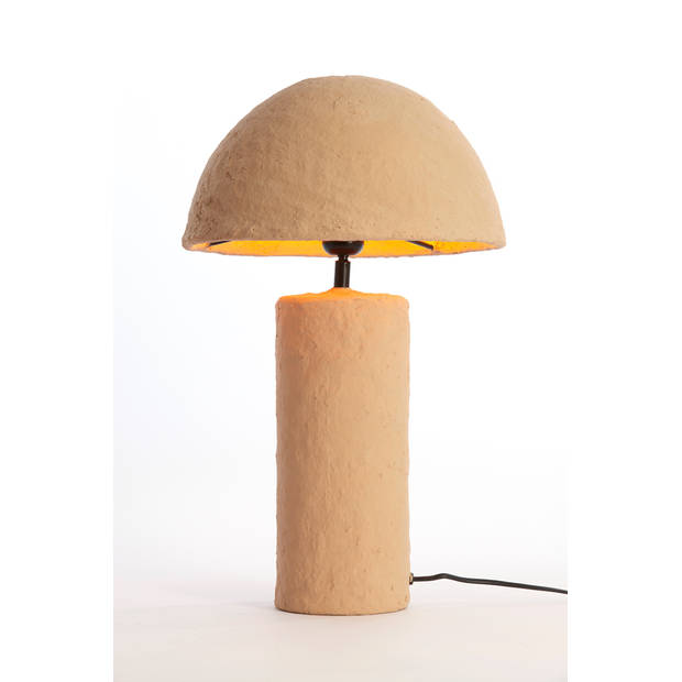 Light & Living - Tafellamp QAZU - Ø30x48cm - Oranje