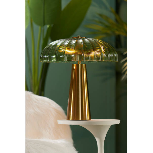 Light & Living - Tafellamp FUNGO - Ø50x51cm - Groen