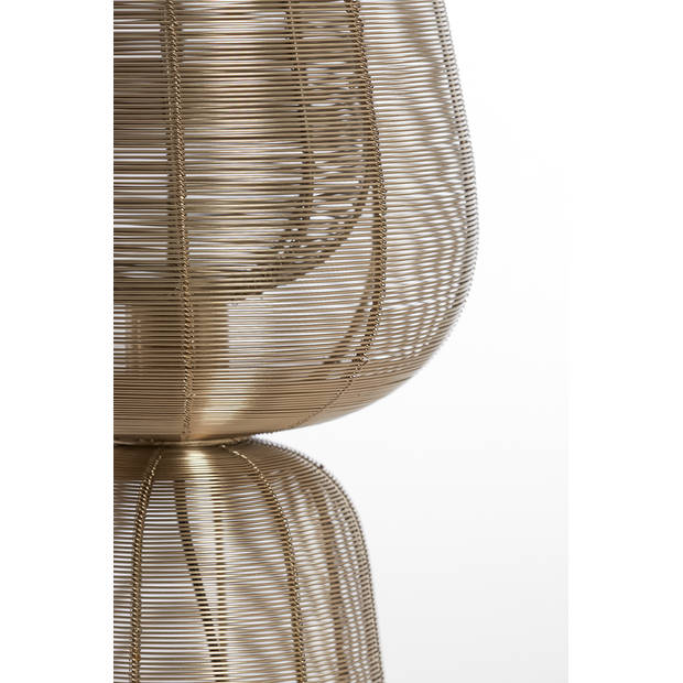 Light & Living - Tafellamp ABOSO - Ø24x54cm - Goud