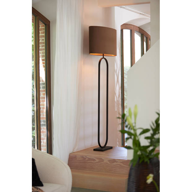 Light & Living - Lampenkap VELOURS - 70x27x38cm - Bruin