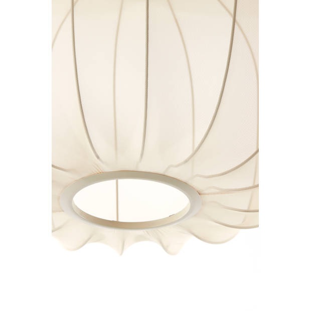 Light & Living - Lampenkap PLUMERIA - Ø40x30cm - Beige