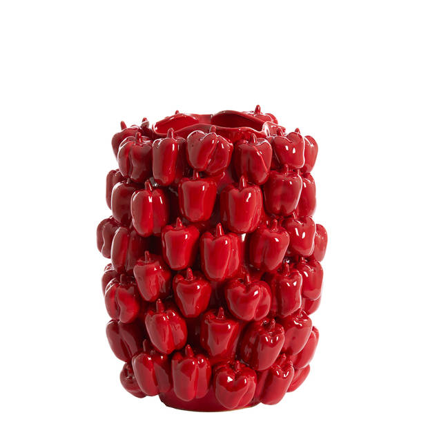 Light & Living - Vaas BELLPEPPER - 35x33x47cm - Rood