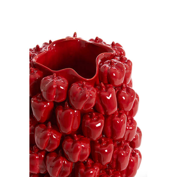 Light & Living - Vaas BELLPEPPER - 35x33x47cm - Rood