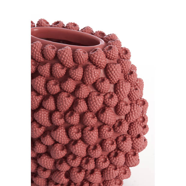 Light & Living - Vaas RASPBERRY - 44.5x22x35cm - Rood