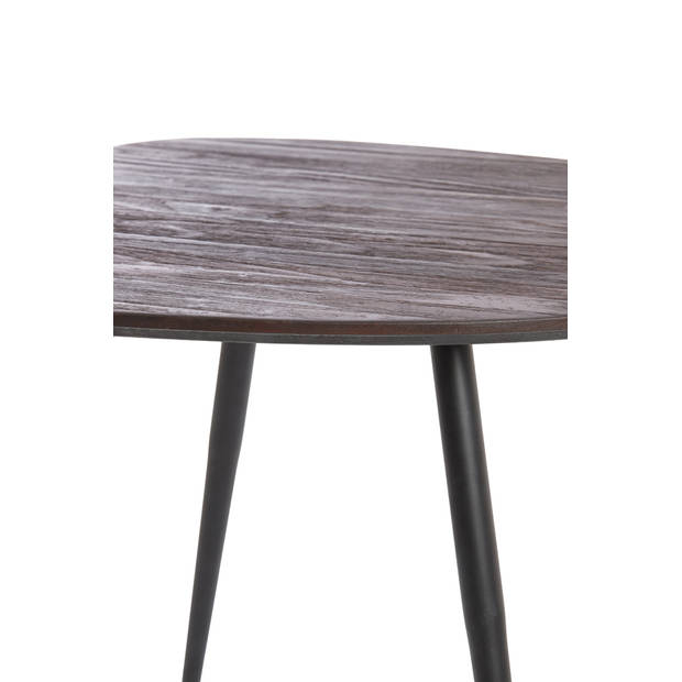 Light & Living - Salontafel VIEJO - 62x42x38cm - Bruin - Set van 3