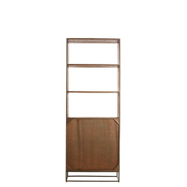 Light & Living - Kast LILIAN - 75x40x200cm - Bruin