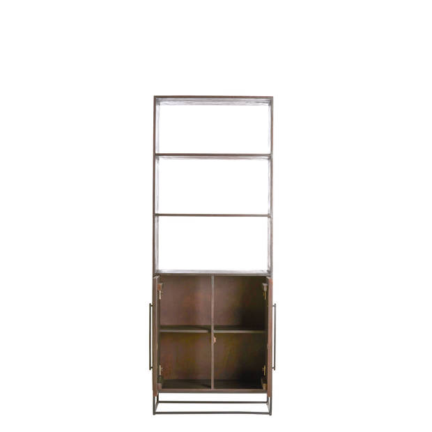 Light & Living - Kast LILIAN - 75x40x200cm - Bruin