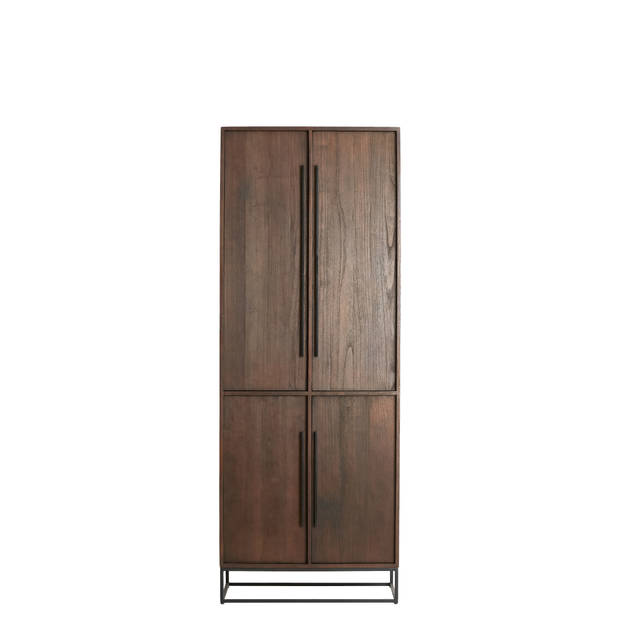 Light & Living - Kast LILIAN - 75x40x200cm - Bruin