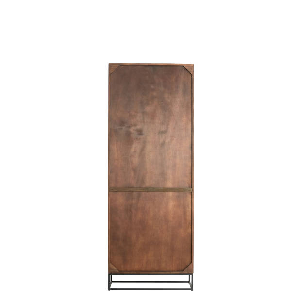 Light & Living - Kast LILIAN - 75x40x200cm - Bruin