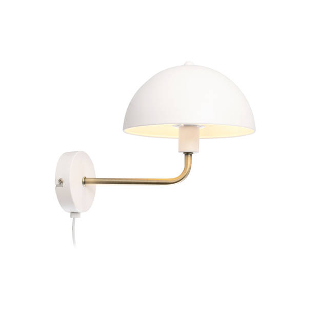 Leitmotiv - Wandlamp Bonnet - Wit