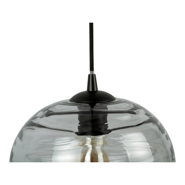 Leitmotiv - Hanglamp Glamour Globe - Grijs