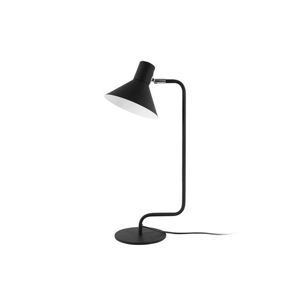 Leitmotiv - Tafellamp Office Curved - Zwart