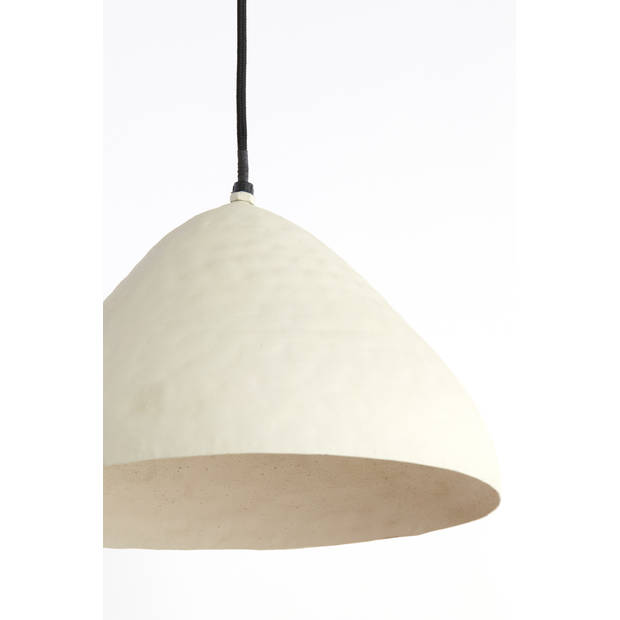 Light & Living - Hanglamp ELIMO - Ø40x25cm - Wit