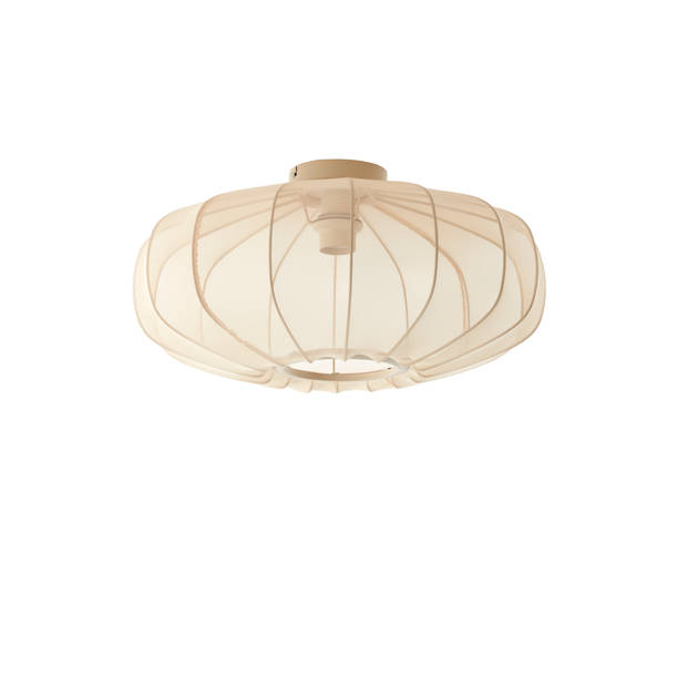 Light & Living - Plafonnière PLUMALIA - Ø50x24cm - Beige