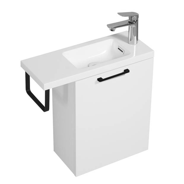 Badplaats Toiletmeubel Neves 55cm - hoogglans wit