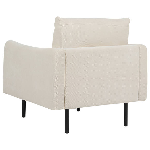 Beliani VINTERBRO - Fauteuil-Beige-Polyester