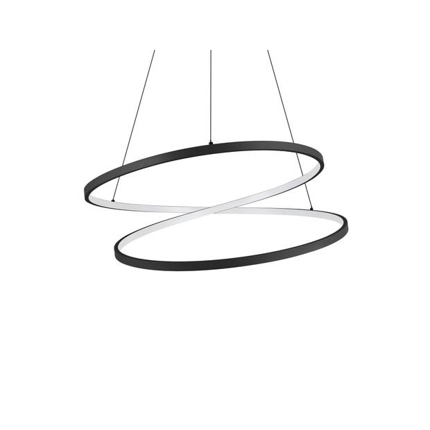 EGLO Ruotale Hanglamp - LED - Ø 70 cm - Zwart