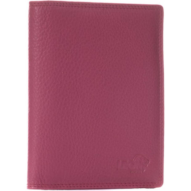 Paspoort hoesje - Klein - Leer - Roze