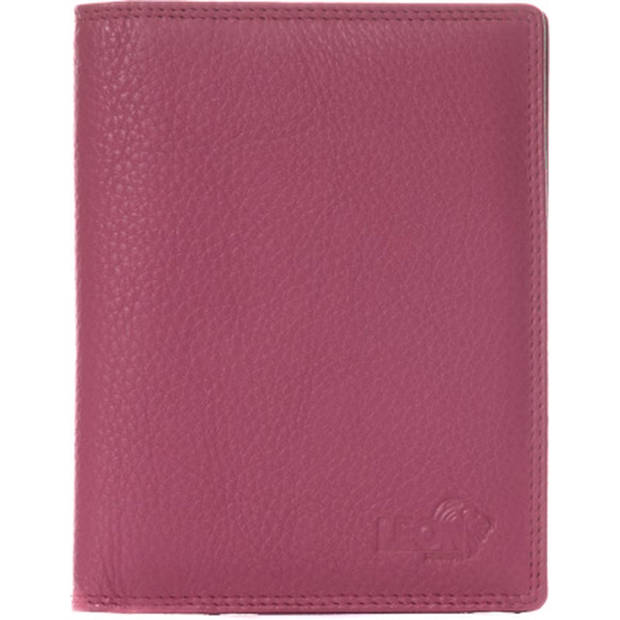 Paspoort hoesje - Klein - Leer - Roze