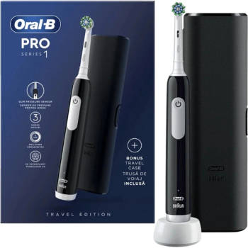 Oral-B PRO Series 1 Elektrische Tandenborstel Zwart