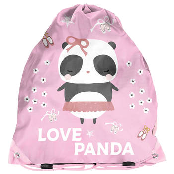 Panda Gymbag Love - 38 x 34 cm - Polyester