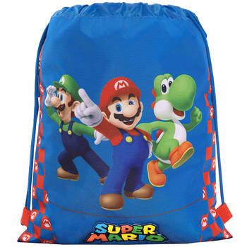 Super Mario Gymbag, Mushroom Kingdom - 42 x 34 cm - Polyester