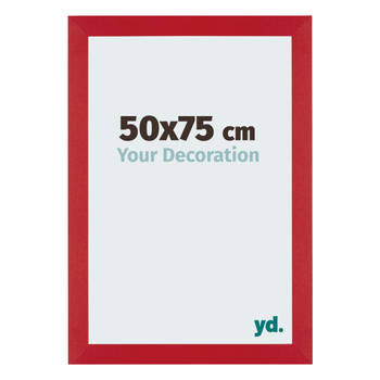 Fotolijst 50x75cm Rood MDF Mura