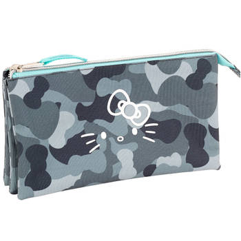 Hello Kitty Camouflage - etui - 22 cm - multi