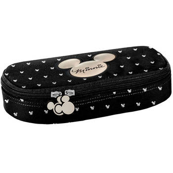 Disney Minnie Mouse Etui - 23 x 10 x 5 cm - Zwart