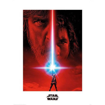 Kunstdruk Star Wars The Last Jedi Teaser 60x80cm