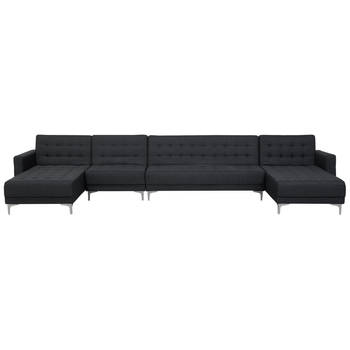 Beliani ABERDEEN - Modulaire Sofa-Grijs-Polyester