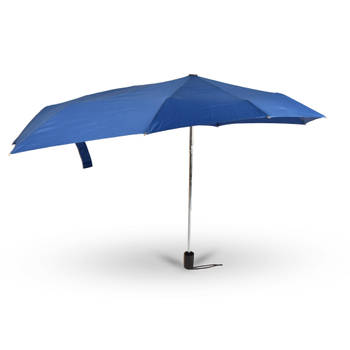 Paraplu Stormparaplu Grote paraplu Navy Blauw Winsnelheden : tot 80km/h Opvouwbare paraplu polyester
