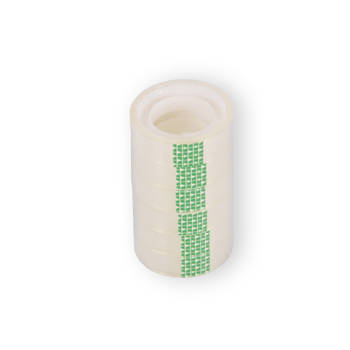Transparante Verpakkingstapes - Set van 6 - Transparante Plakbandrollen - 12mm x 10m - Lichtgewicht Plastic
