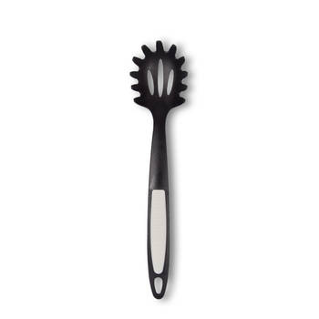 Spatel Bakspatel Nylon 56g Zwart Keukenspatel hittebestendig Anti-aanbak Keukengerei 32cm*7cm
