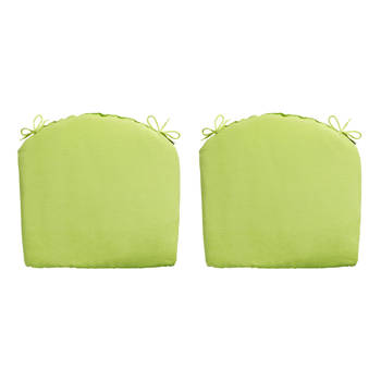 Madison Zitkussen - Panama Lime - 46x48 - Groen - 2 Stuks