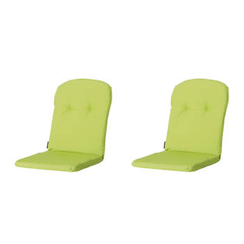 Madison Kussen - Kuip Hoog - Panama Lime - 45x96 - Groen - 2 Stuks